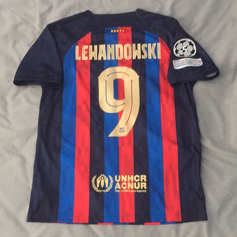 FC Barcelona Soccer Jersey Robert Lewandowski